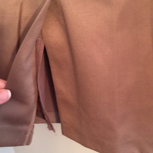 NWOT plus size vintage taupe skirt - Picture 7 of 7